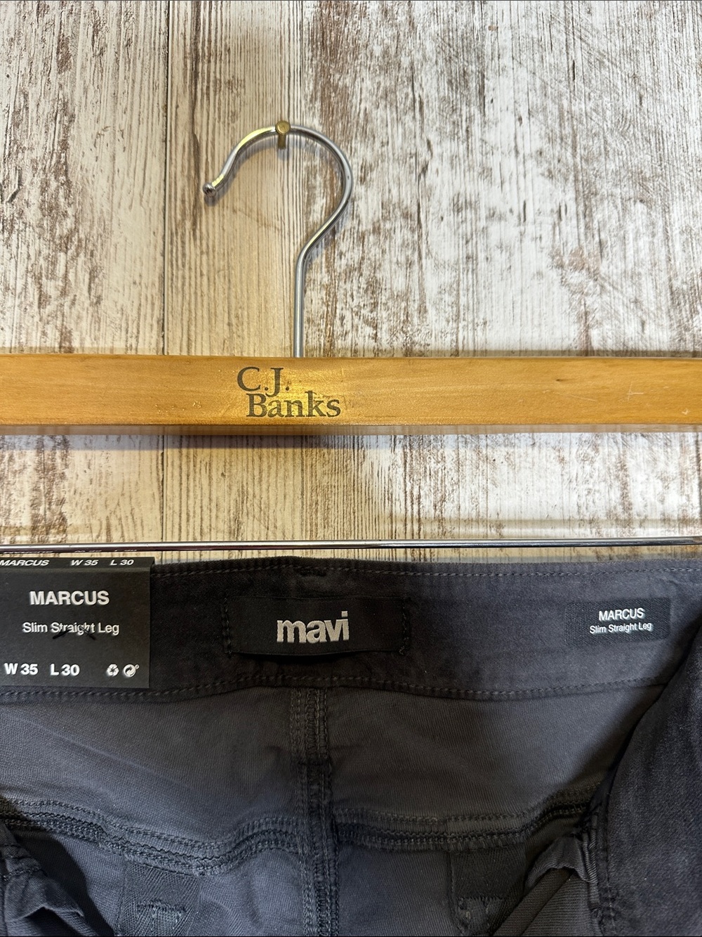 Mavi Marcus Slim Straight Leg Pants Men’s Sz 35x30 - Picture 7 of 15
